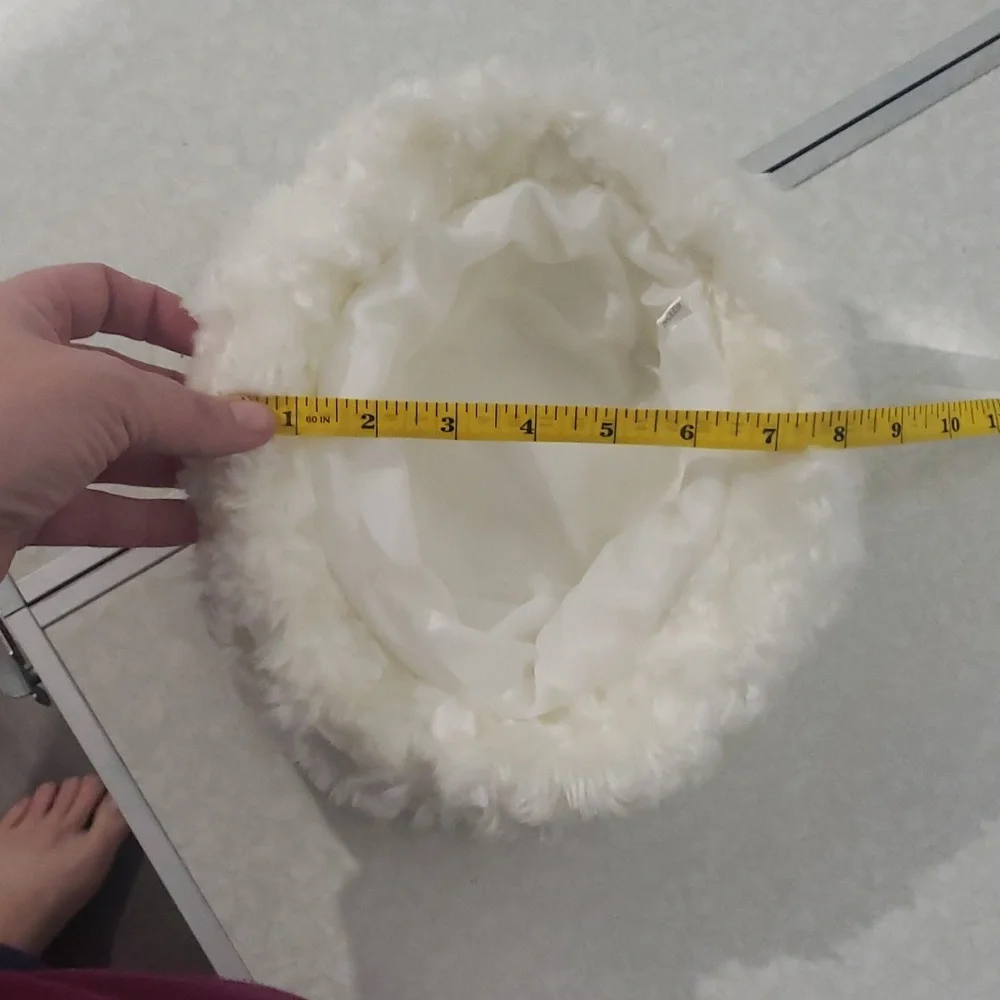 Toddler‎ soft fuzzy  hat ,Silk lined
